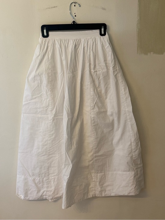 aerie Dresses & Skirts - Aerie 100% Cotton White Maxi Skirt with Gathered Waist